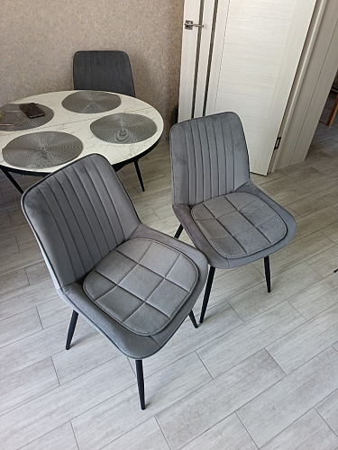 Комплект стульев Седа К 4 шт латте / черный фото покупателя 357