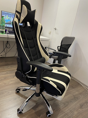 Компьютерное кресло Kano 1 cream / black фото покупателя 104