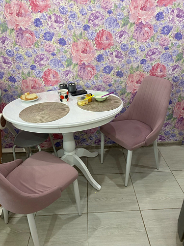 Стул на металлокаркасе Kora dark gray / black фото покупателя 456