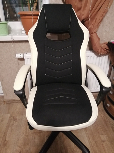 Компьютерное кресло Gamer черное / бежевое фото покупателя 69