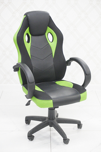 Компьютерное кресло Kard black / green из шоурума 2
