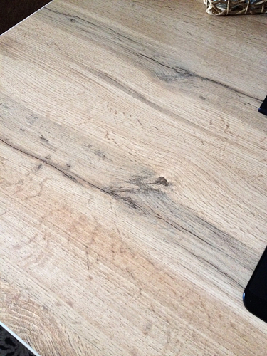 Стол Тринити Лофт 120 32 мм бетон / черный матовый фото покупателя 708