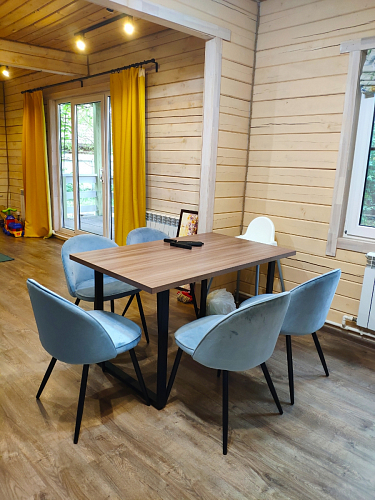 Стул на металлокаркасе Dodo blue фото покупателя 31