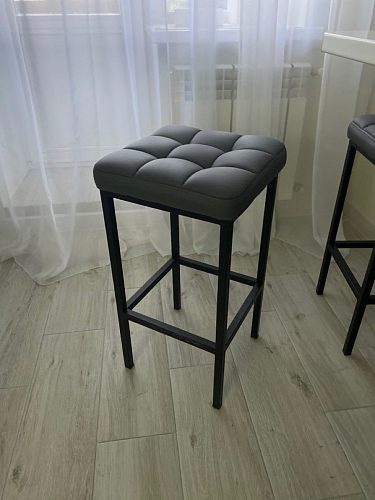 Барный стул Лофт катания минт / белый матовый фото покупателя 168