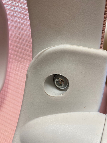 Компьютерное кресло Konfi dark gray / pink / white фото покупателя 10