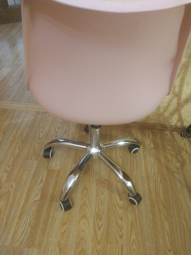 Компьютерное кресло Kolin с подушкой clear / white фото покупателя 128