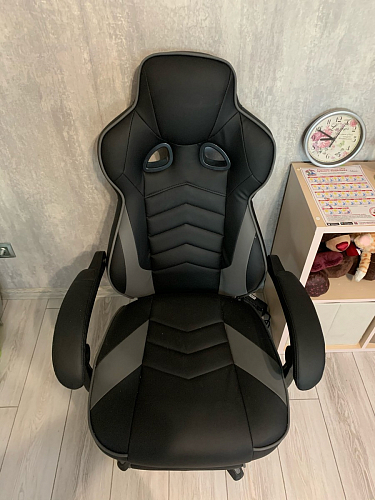 Компьютерное кресло Stimul черное / серое фото покупателя 3