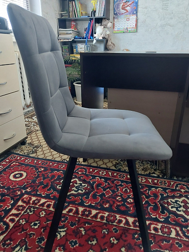 Комплект стульев Чилли 2 шт бежевый / черный фото покупателя 624