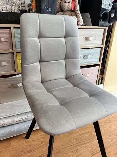 Стул на металлокаркасе Чилли К кирпичный / черный фото покупателя 434