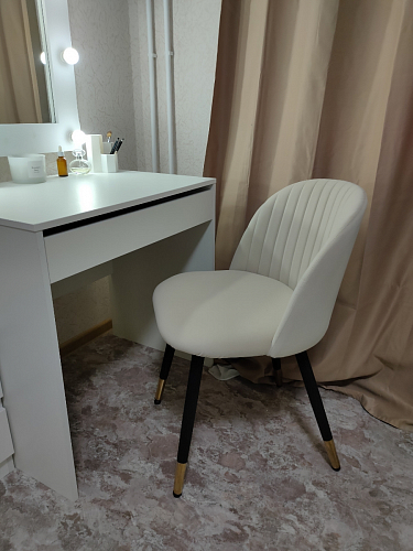 Стул на металлокаркасе Gabi-1 wine red / black фото покупателя 303