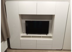 Готовая гостиная Румба белый / белый глянец  - Уцененный экземпляр фото покупателя 73