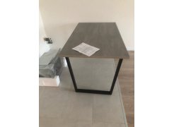 Стол Лота Лофт 120 25 мм сабия / черный матовый фото покупателя 7