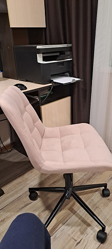 Компьютерное кресло Честер зеленый / черный фото покупателя 17