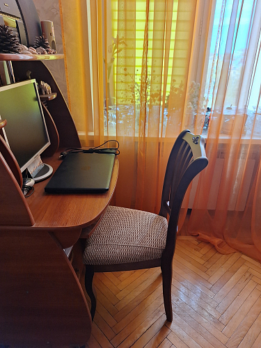 Деревянный стул Виньетта орех / мерц белый люкс фото покупателя 3