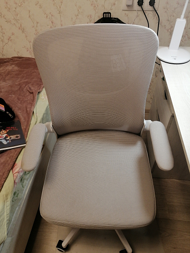 Компьютерное кресло Konfi dark gray / pink / white фото покупателя 136