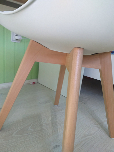 Деревянный стул Bonuss dark gray / black фото покупателя 117