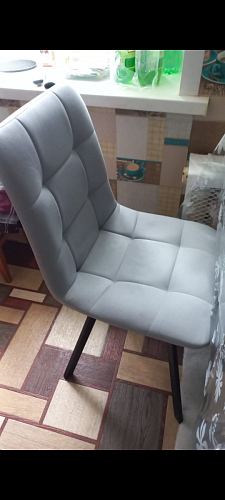 Стул на металлокаркасе Чилли зеленый / белый каркас фото покупателя 244