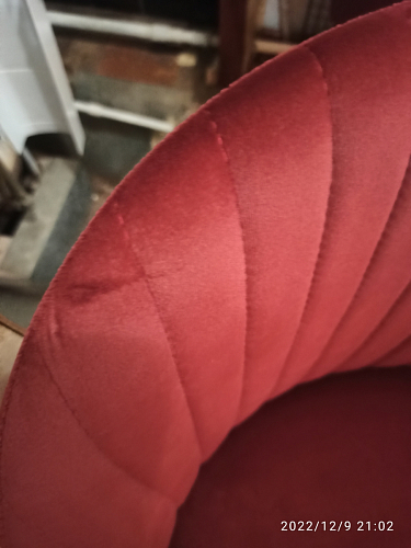 Стул на металлокаркасе Gabi latte / gold / black фото покупателя 118