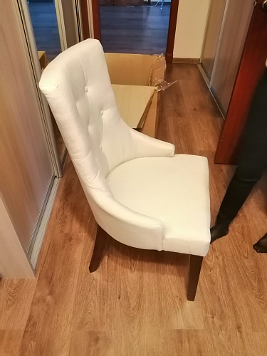 Стул Elegance white / grey фото покупателя 7