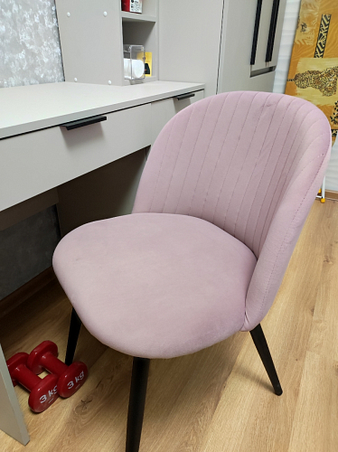 Стул на металлокаркасе Gabi gray / black фото покупателя 720