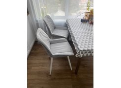 Стул на металлокаркасе Седа К 02 светло-серый / белый фото покупателя 20