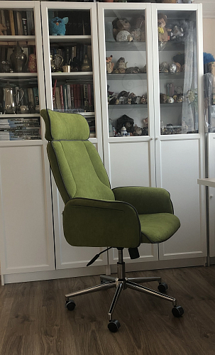 Компьютерное кресло Charm/Шарм серое фото покупателя 21