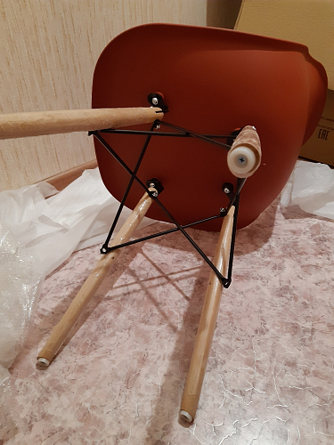 Стул Eames PC-015 yellow фото покупателя 156