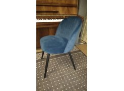 Стул на металлокаркасе Gabi 1 бежевый / черный с серебряными наконечниками фото покупателя 261