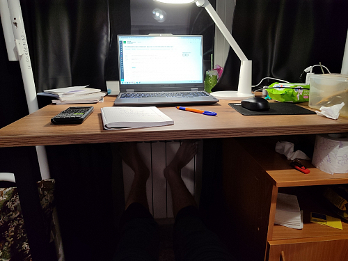 Барная стойка Дилан Лофт 120х60х110 бетон фото покупателя 184