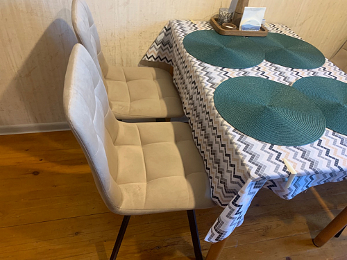 Стул на металлокаркасе Чилли зеленый / черный фото покупателя 1179