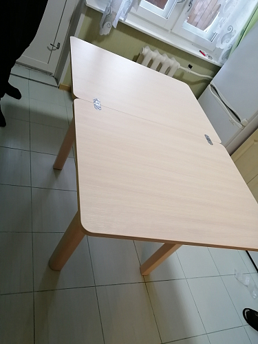 Стол Дрезден М-2 венге / ножка 04 венге фото покупателя 4