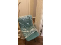 Стул на металлокаркасе Чилли горчичный / белый фото покупателя 237