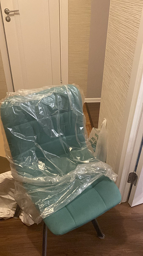 Комплект стульев Чилли 2 шт бежевый / черный фото покупателя 237