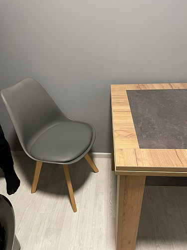 Деревянный стул Bonuss black / black фото покупателя 48