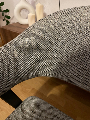 Стул на металлокаркасе Twin серый / черный фото покупателя 32