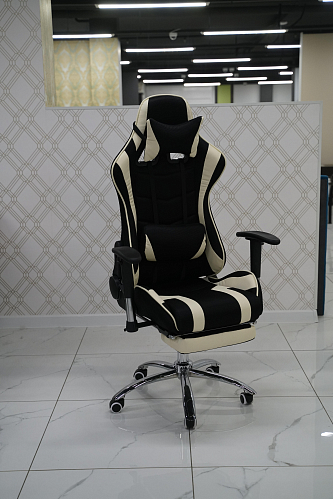 Компьютерное кресло Kano 1 light blue / black из шоурума 1