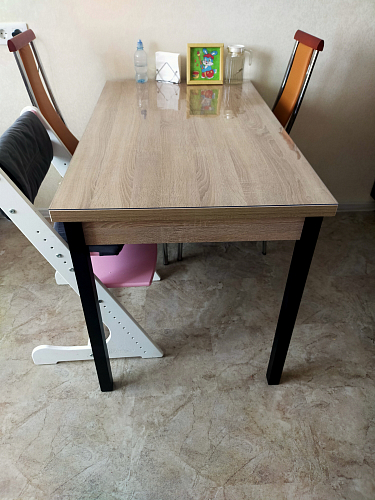 Стол Оригон делано / черный матовый фото покупателя 60