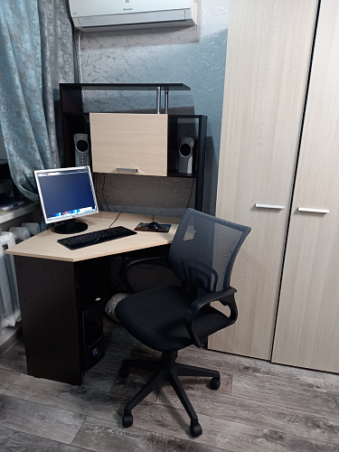 Стол компьютерный Джаз-18 дуб сонома фото покупателя 7