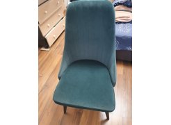 Стул на металлокаркасе Kora 1 light blue / white / black фото покупателя 16