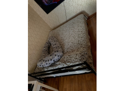 Односпальная кровать Фади 80х200 черная фото покупателя 1135