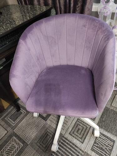 Компьютерное кресло Тибо сиреневый фото покупателя 204