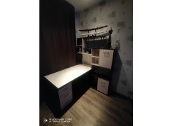 Стол компьютерный Джаз-15 белый правый фото покупателя 145