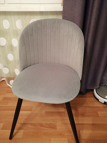 Стул на металлокаркасе Gabi latte / gold / black фото покупателя 838