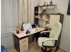 Стол компьютерный Джаз-15 белый правый фото покупателя 55