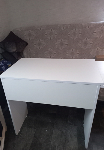 Стол письменный Kiwi дуб молочный  - Уцененный экземпляр фото покупателя 73