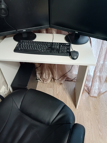 Стол письменный Kiwi белый  - Уцененный экземпляр фото покупателя 41