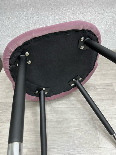 Стул на металлокаркасе Gabi green / black фото покупателя 808