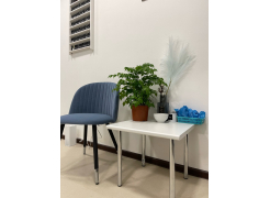 Стул на металлокаркасе Gabi 1 light purple / black фото покупателя 961