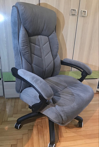 Компьютерное кресло Traun dark gray / black фото покупателя 42