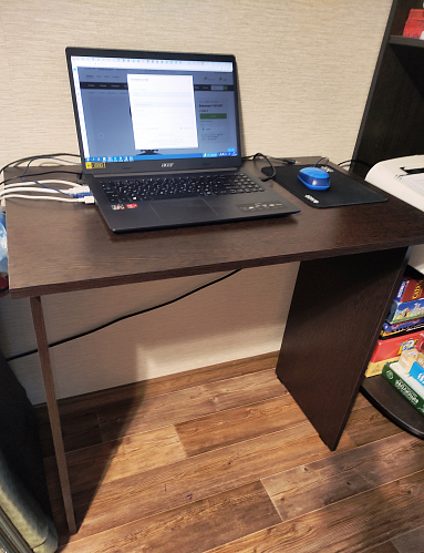 Стол письменный Kiwi дуб сонома фото покупателя 2